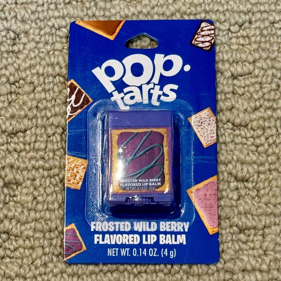 New Pop Tarts Flavored Frosted Wild Berry Lip Balm - Picture 1 of 1